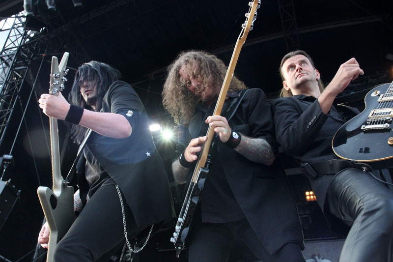 Helloween – Hätten auch als Headliner getaugt. – Sascha, Markus und Michael
