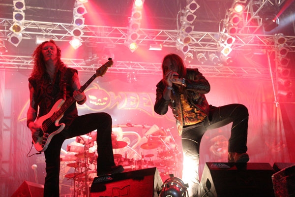 Helloween – Der Freitags-Headliner in Aktion – 