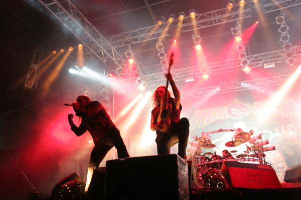 Helloween – Der Freitags-Headliner in Aktion – 
