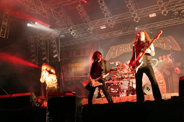 Helloween – Der Freitags-Headliner in Aktion – 