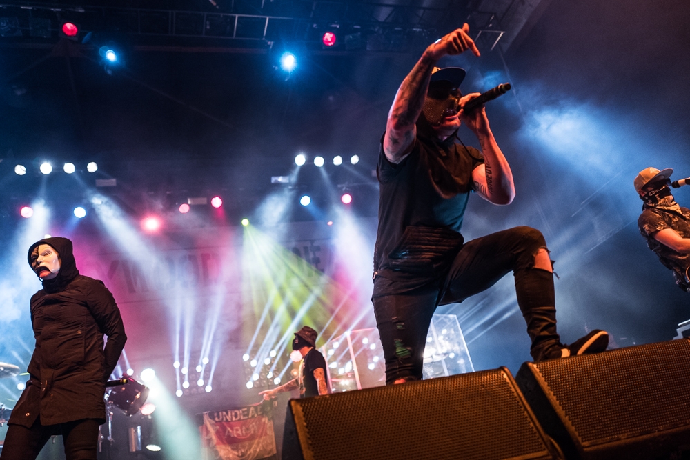 Die US-Amerikaner in der Rhein-Metropole. – Hollywood Undead.