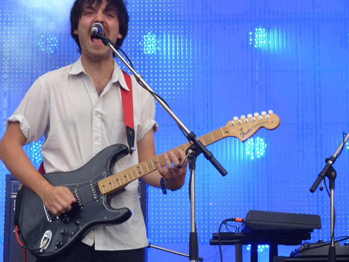 Holy Ghost! – Alex Frankel und Nick Millhiser nehmen mit Liveband die Gemini Stage unter Beschuss. – 