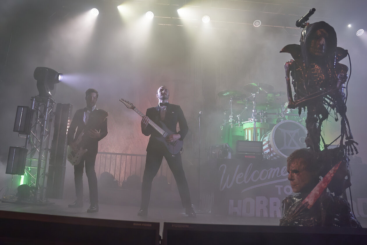 In der Geisterbahn - die Tour zum Album "Welcome To Horrorwood: The Silver Scream 2". – Ice Nine Kills.