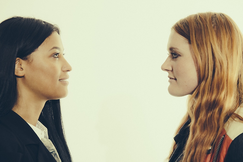 Icona Pop – Die "I Love It"-Überflieger bei der Fotosession in Köln 2013. – 