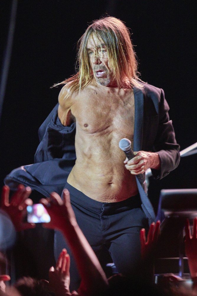 Iggy Pop – Mit Josh Homme, Matt Helders, Dean Fertita und Co. auf "Post Pop Depression"-Tour! – ... den Klamotten.