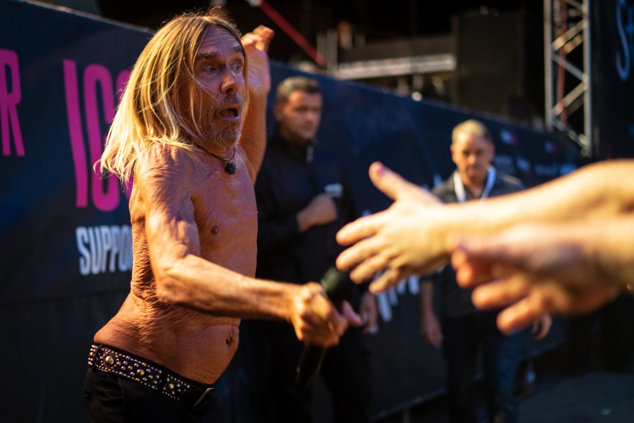 Das bisschen Regen ... Iggy Pop in Hochform. – Iggy Pop.