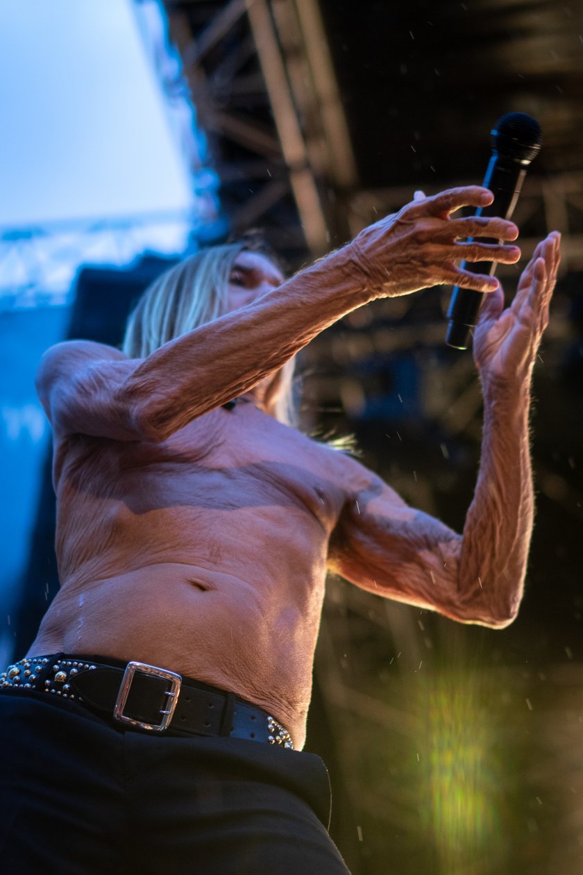 Das bisschen Regen ... Iggy Pop in Hochform. – Iggy Pop.