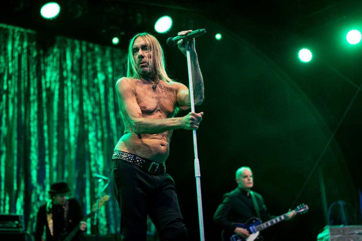 Das bisschen Regen ... Iggy Pop in Hochform. – Iggy Pop.