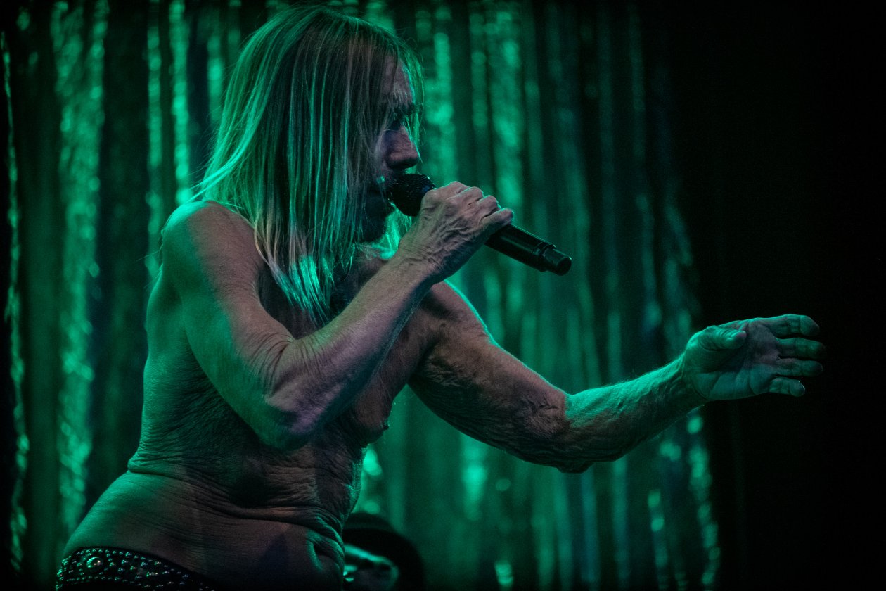 Das bisschen Regen ... Iggy Pop in Hochform. – Iggy Pop.