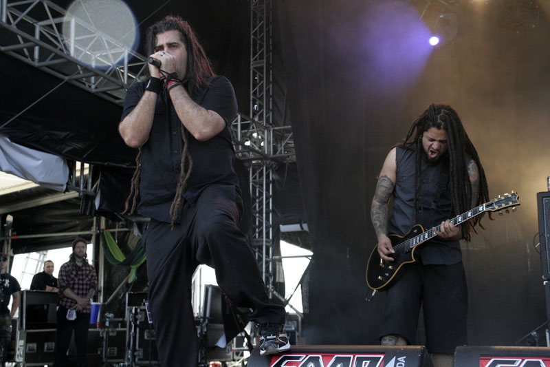Ill Nino – Ill Niño brachten Latino-Stimmung auf das Festival. – Ill Niño
