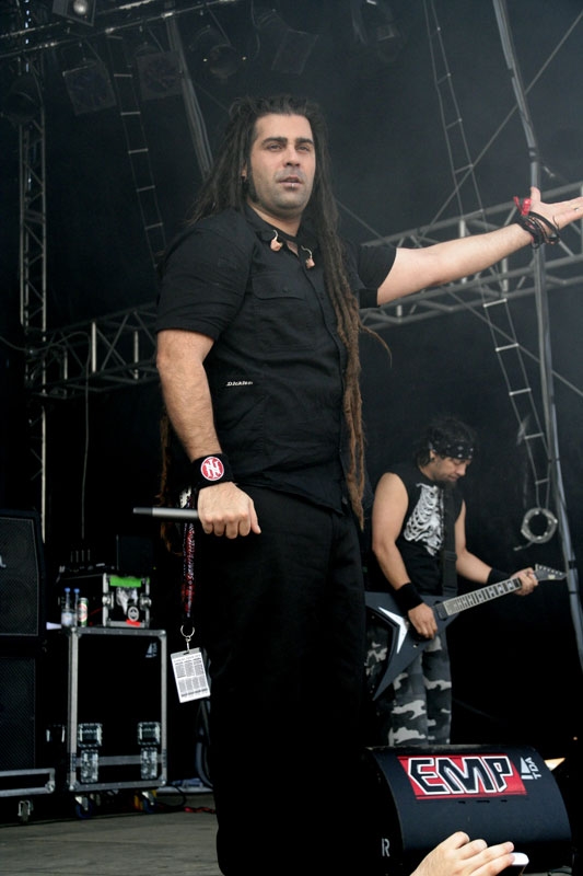 Ill Nino – Ill Niño brachten Latino-Stimmung auf das Festival. – Cristian Machado