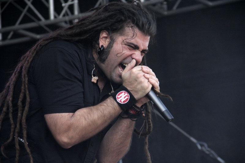 Ill Nino – Ill Niño brachten Latino-Stimmung auf das Festival. – Cristian Machado