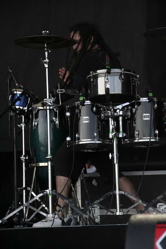 Ill Nino – Ill Niño brachten Latino-Stimmung auf das Festival. – Daniel Couto