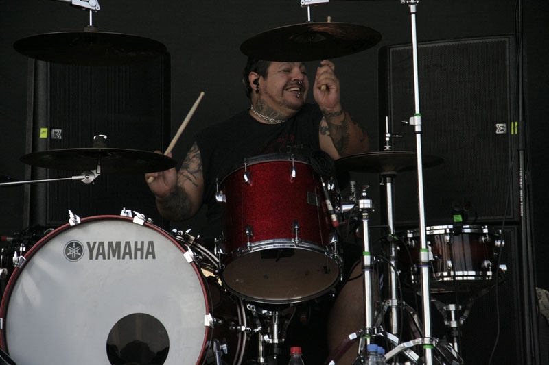 Ill Nino – Ill Niño brachten Latino-Stimmung auf das Festival. – Dave Chavarri