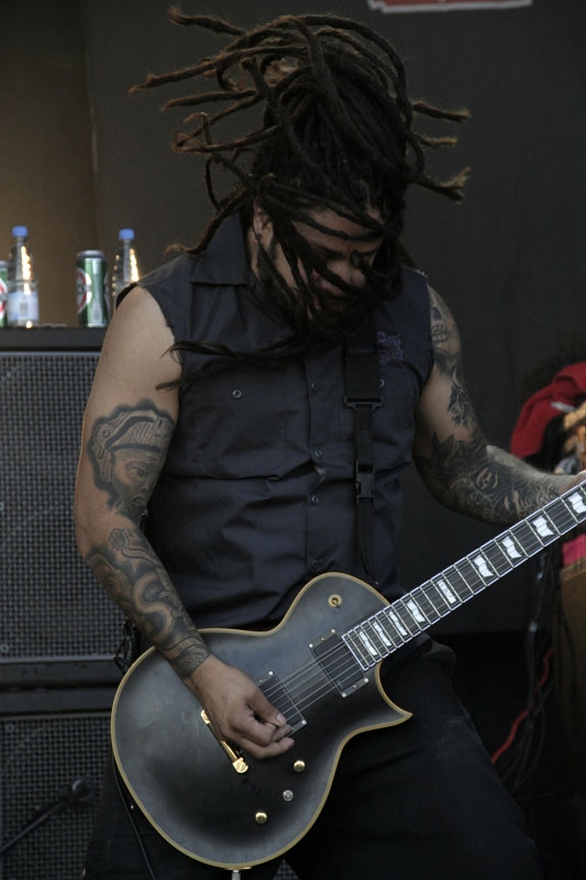 Ill Nino – Ill Niño brachten Latino-Stimmung auf das Festival. – Diego Verduzco