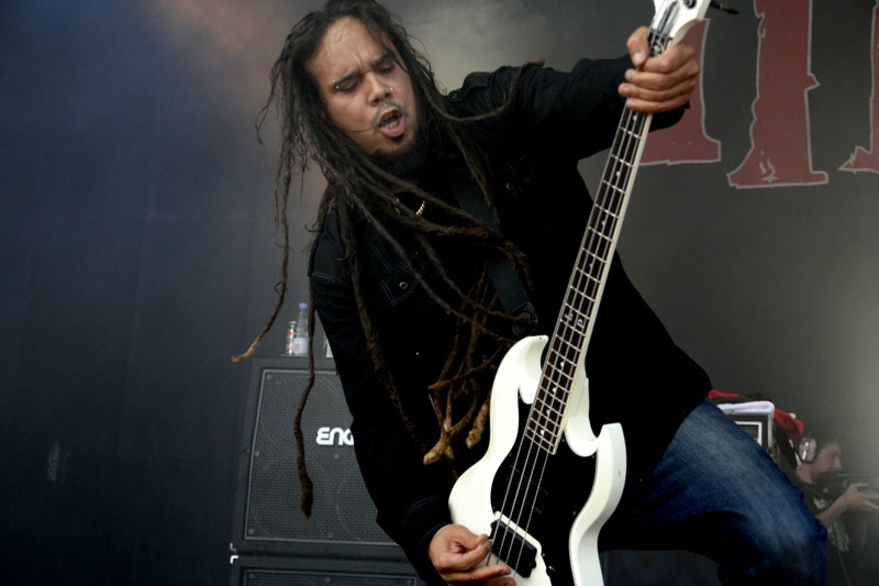Ill Nino – Ill Niño brachten Latino-Stimmung auf das Festival. – Lazaro Pina