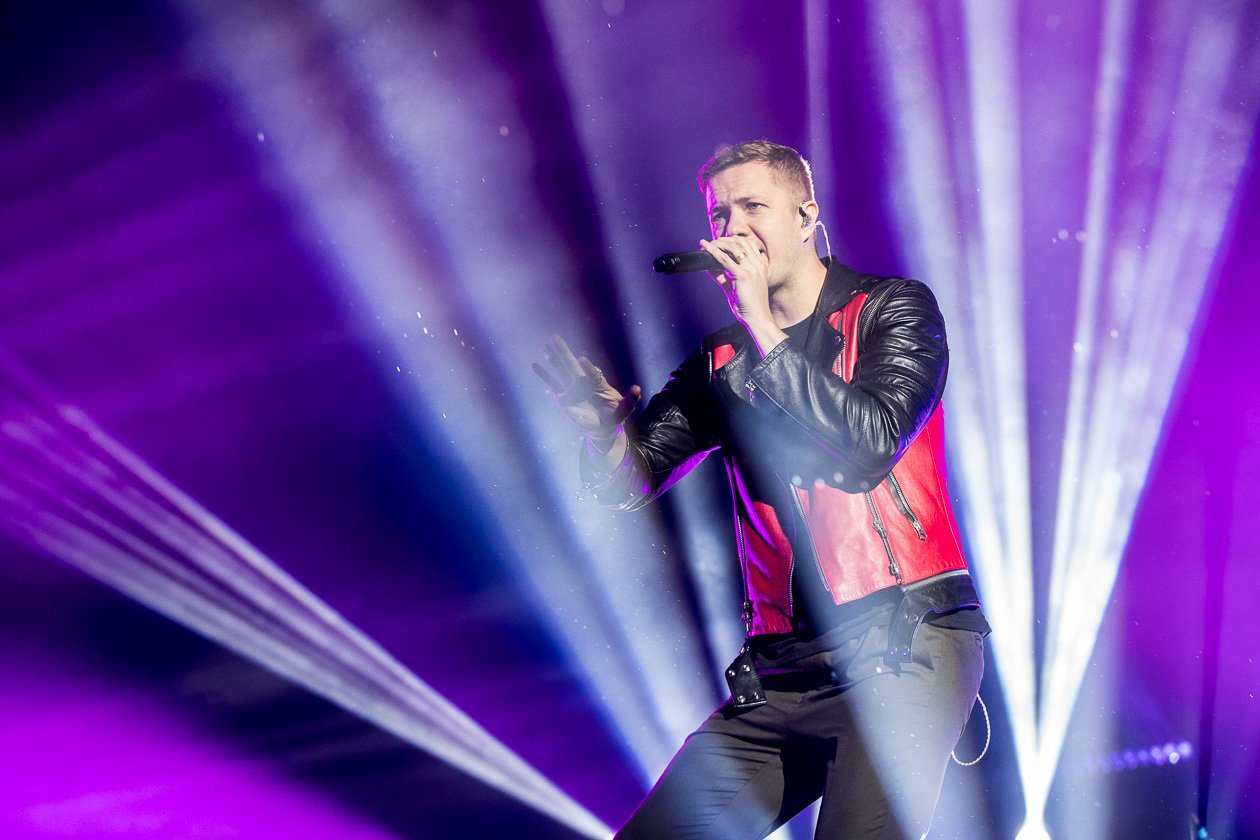 Imagine Dragons – Die Band aus Las Vegas in Scheeßel. – Dan Reynolds.