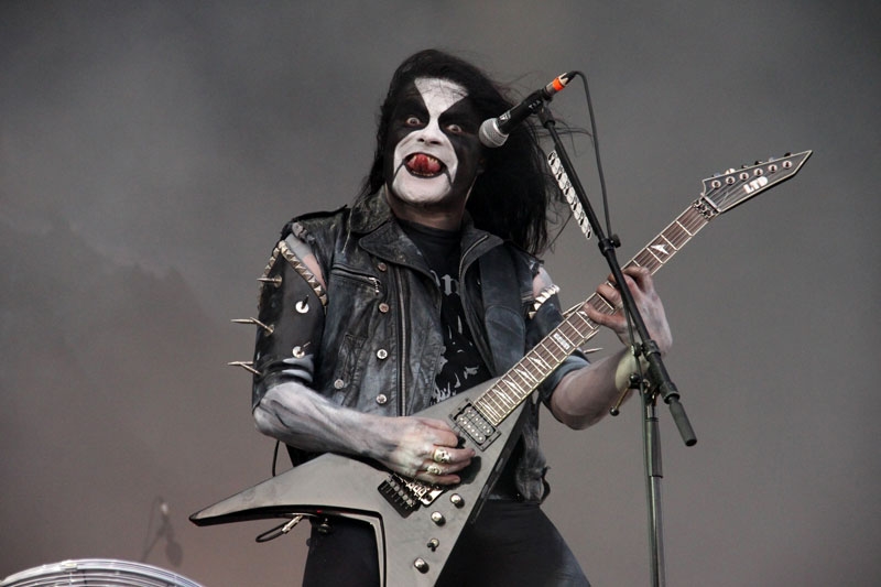 Immortal – Mussten gegen die Sonne (!!) anspielen. – Abbath