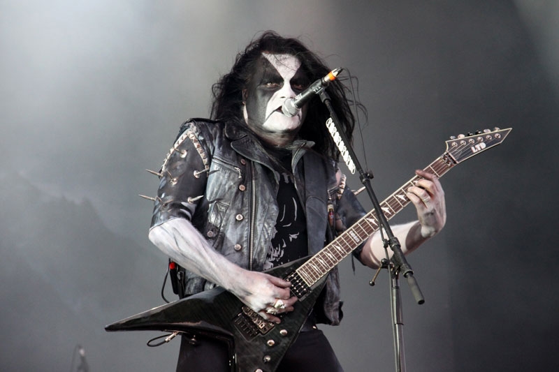 Immortal – Mussten gegen die Sonne (!!) anspielen. – Abbath