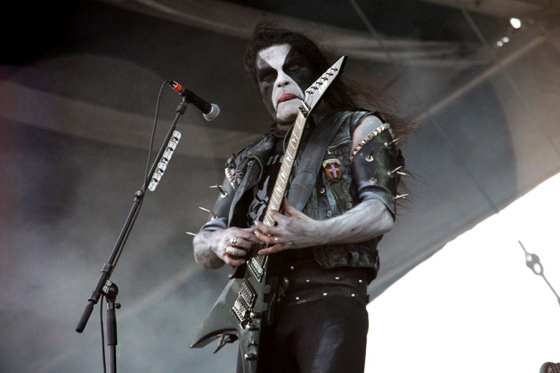 Immortal – Mussten gegen die Sonne (!!) anspielen. – Abbath