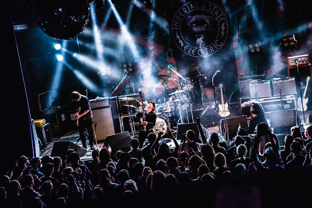Schwedischer Rock-Doppelpack mit Graveyard. – Imperial State Electric.