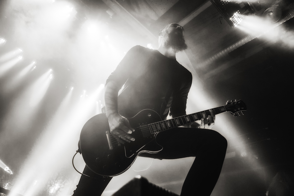 In Flames – Mit der aktuellen Scheibe "Siren Charms" in der Hauptstadt. – Björn Gelotte.