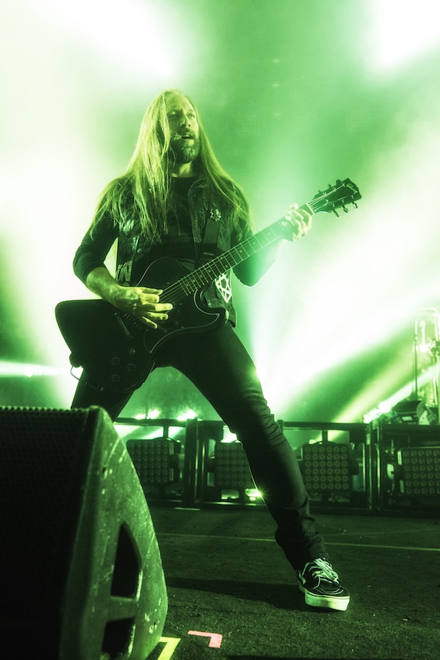 In Flames – Mit der aktuellen Scheibe "Siren Charms" in der Hauptstadt. – Niclas Engelin.