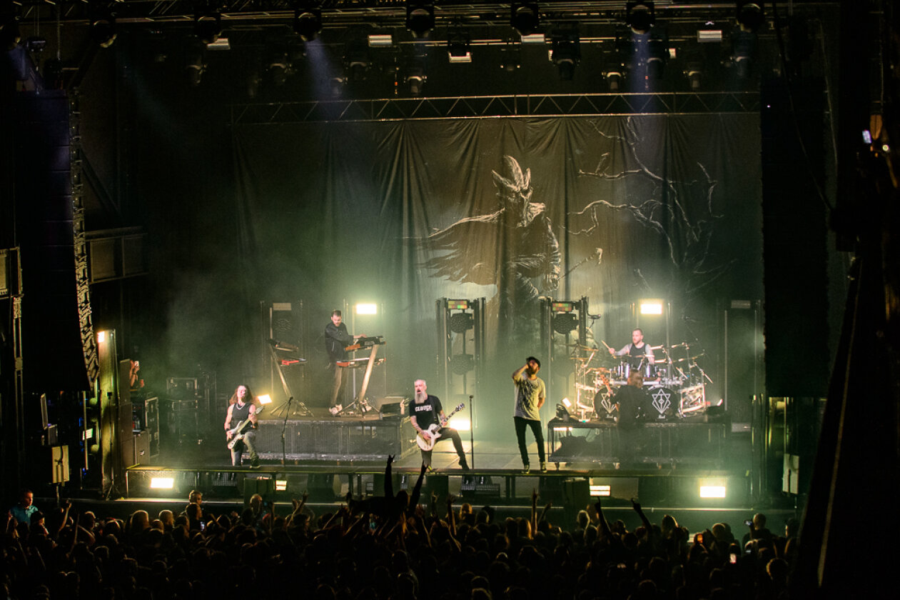 Mit At The Gates und Imminence on tour. – In Flames.