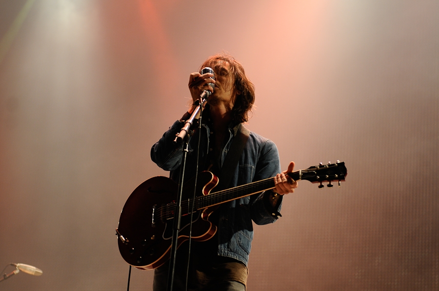 Incubus – Bei den Kali-Jungs kam Festivalstimmung auf. – Fronter Brandon Boyd.