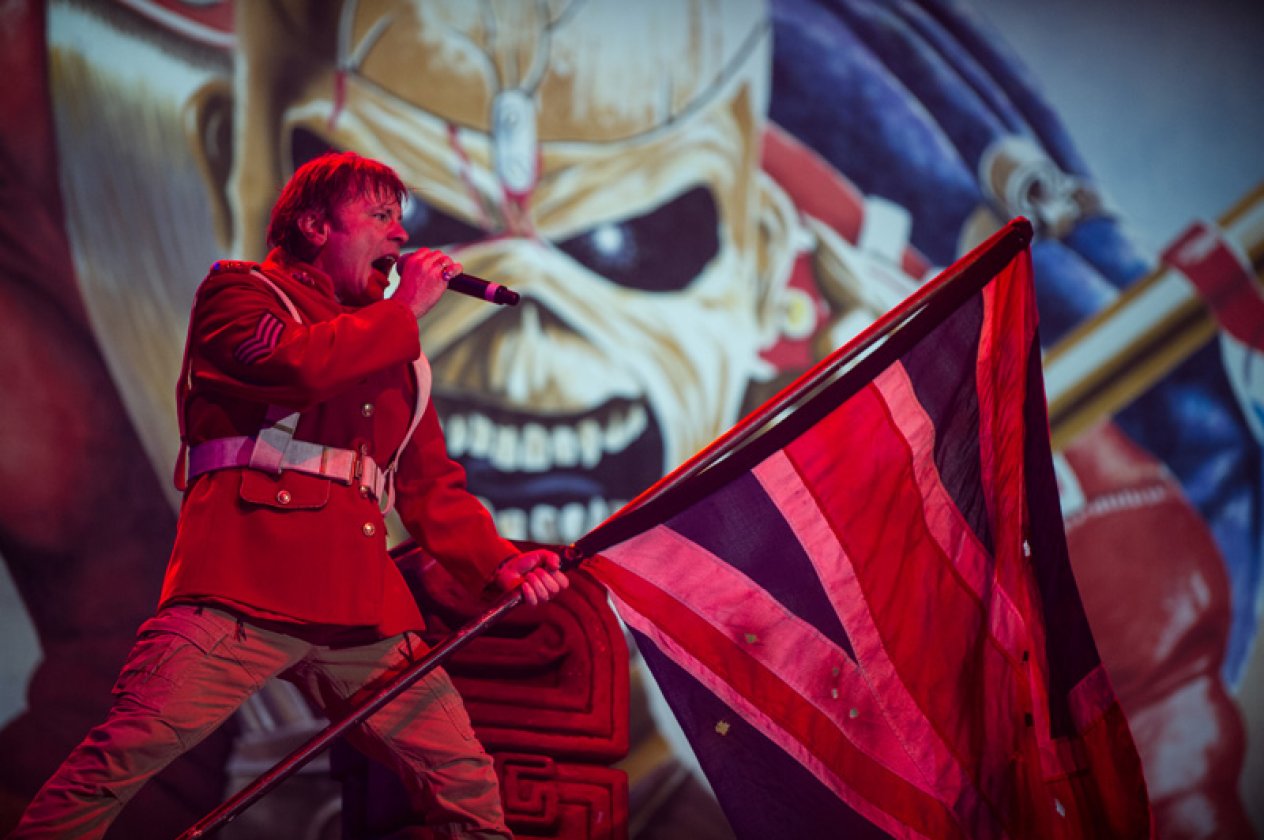Ausgewählte Fotos aus dem Buch – Bruce Dickinson mit Iron Maiden
