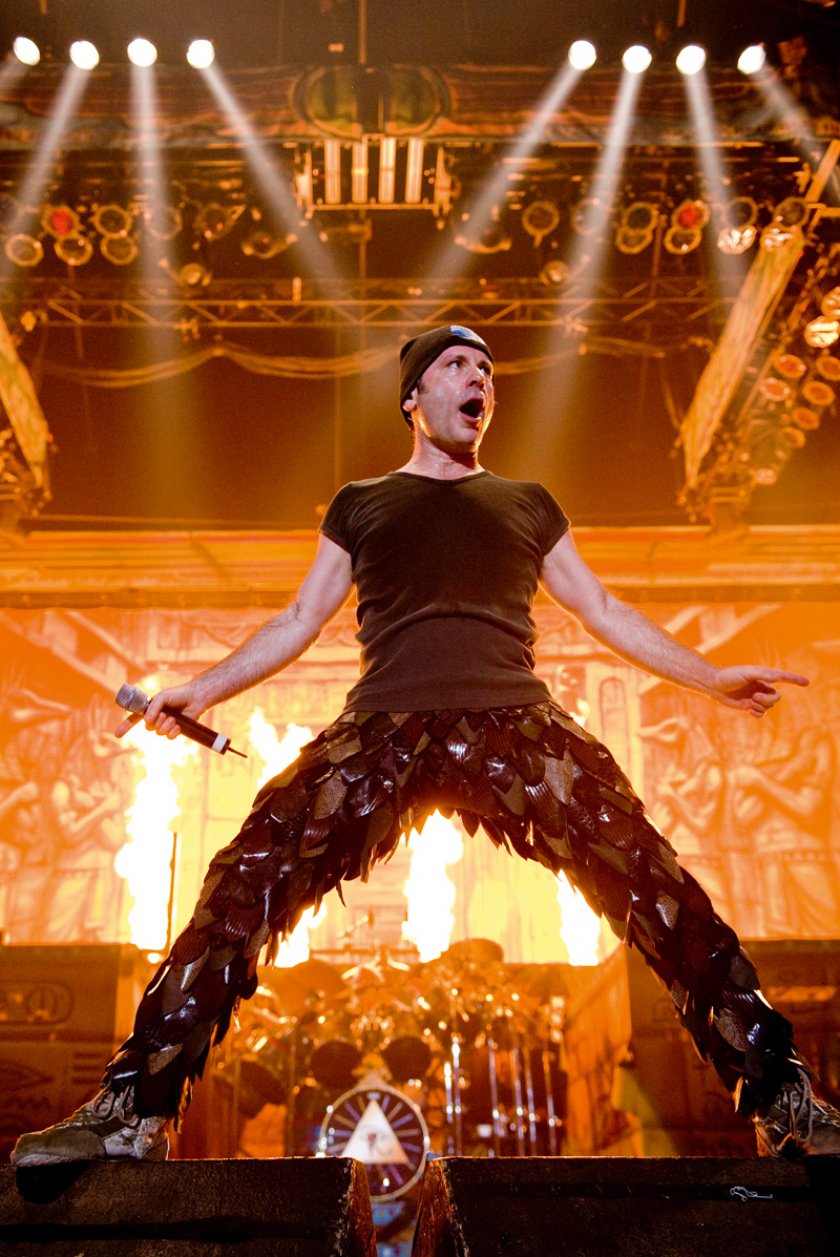 Ausgewählte Fotos aus dem Buch – Bruce Dickinson mit Iron Maiden