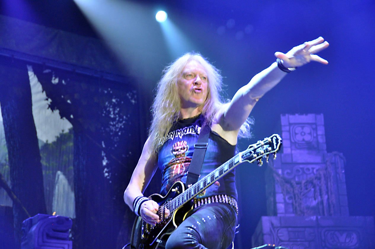 Iron Maiden – Janick Gers.