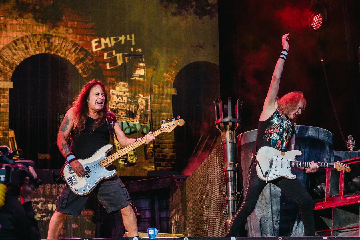 Alle warten am Samstag nur auf eine Band: Bruce Dickinson und Co. – Iron Maiden.