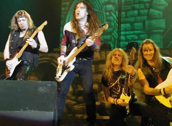 Iron Maiden präsentierten sich auf der "Dance Of Death"-Tour in Höchstform. – 