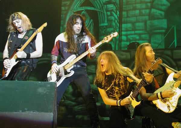 Iron Maiden präsentierten sich auf der "Dance Of Death"-Tour in Höchstform. – 