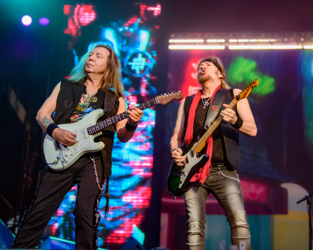 Eines der unbestrittenen Highlights der 32. Wacken-Ausgabe: Bruce Dickinson und Co. – Iron Maiden.