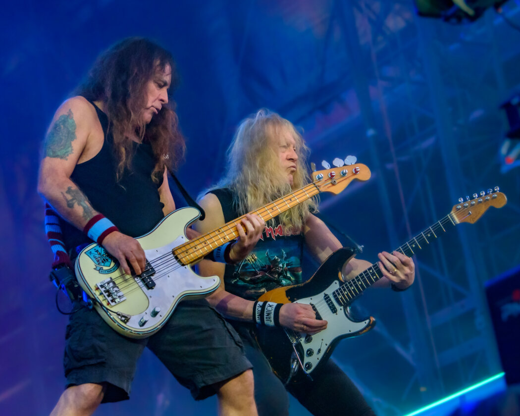 Eines der unbestrittenen Highlights der 32. Wacken-Ausgabe: Bruce Dickinson und Co. – Iron Maiden.