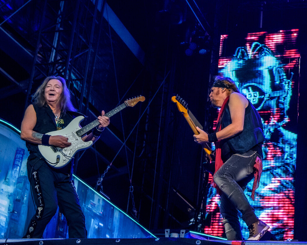 Eines der unbestrittenen Highlights der 32. Wacken-Ausgabe: Bruce Dickinson und Co. – Iron Maiden.