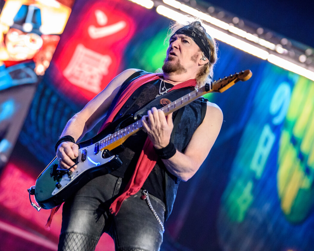 Iron Maiden – Eines der unbestrittenen Highlights der 32. Wacken-Ausgabe: Bruce Dickinson und Co. – Adrian Smith.