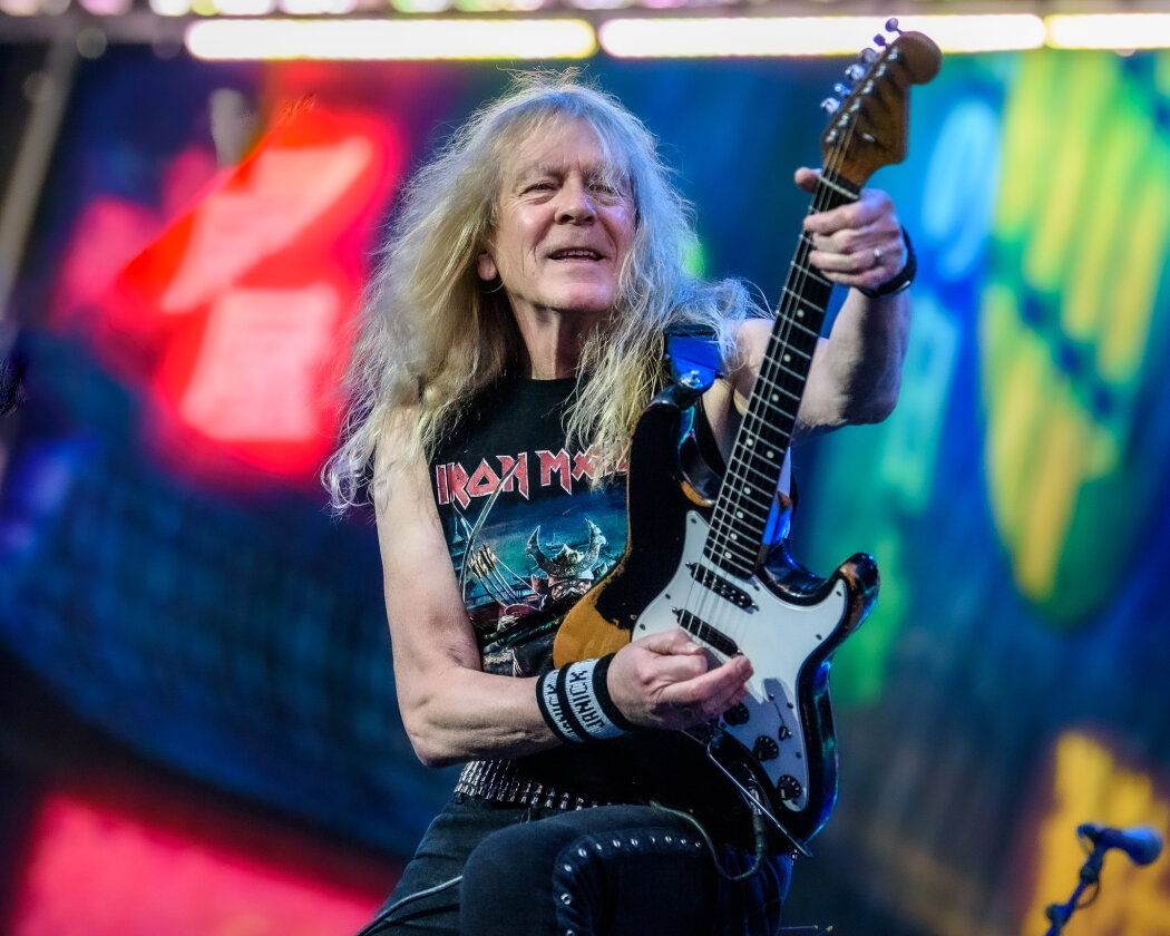 Iron Maiden – Eines der unbestrittenen Highlights der 32. Wacken-Ausgabe: Bruce Dickinson und Co. – Janick Gers.