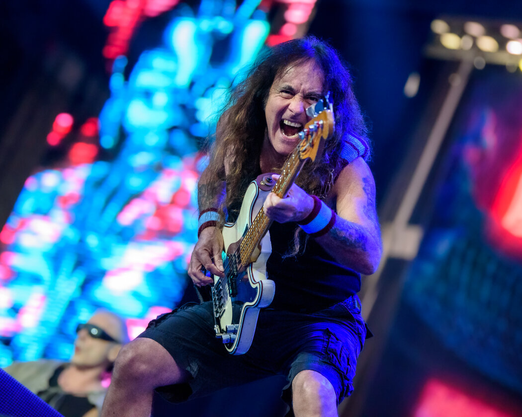 Iron Maiden – Eines der unbestrittenen Highlights der 32. Wacken-Ausgabe: Bruce Dickinson und Co. – Steve Harris.