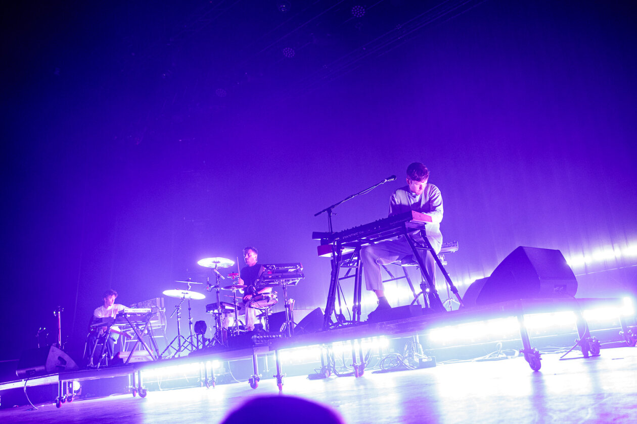 James Blake – On stage in Berlin.