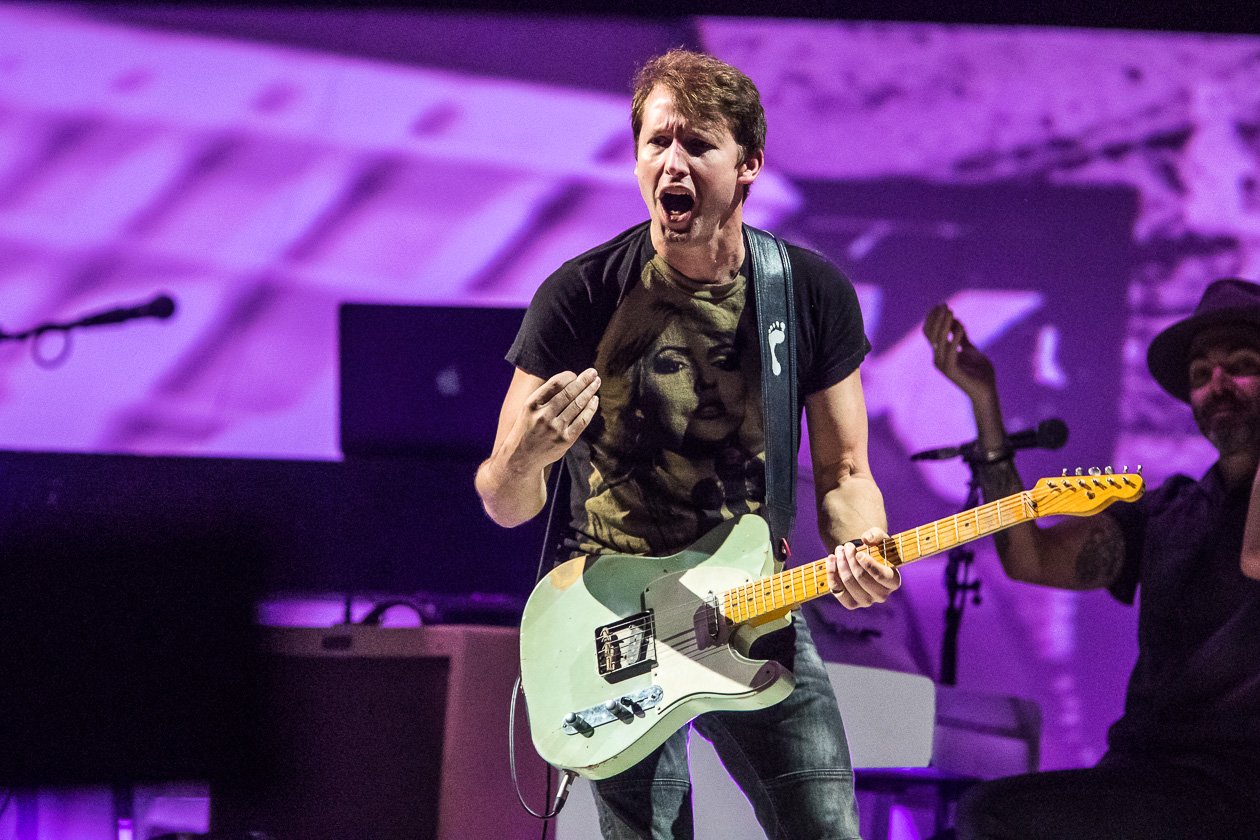 Auf "The Afterlove"-Welttour. – James Blunt.