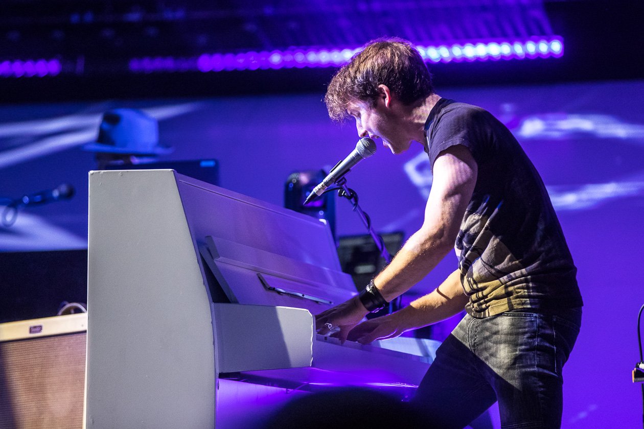 Auf "The Afterlove"-Welttour. – James Blunt.