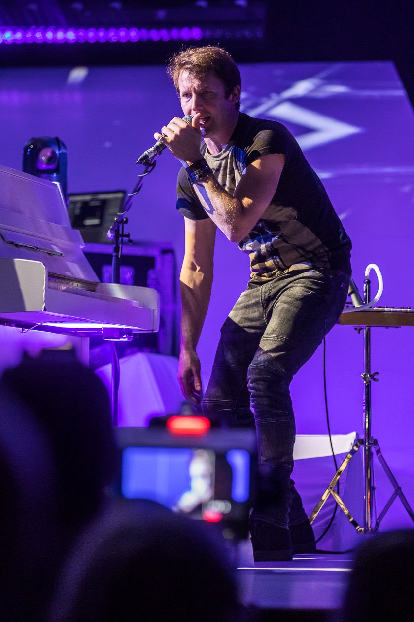 Auf "The Afterlove"-Welttour. – James Blunt.