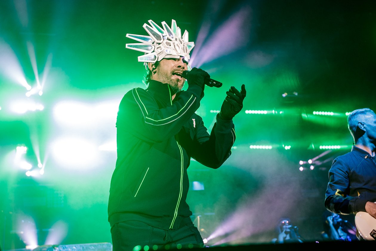 Jamiroquai – Back in action: die britischen Acidjazz/Funkrock-Dudes um Jay Kay. – Jay Kay.