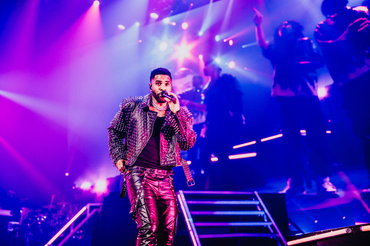 Der US-Popstar auf "Nu King World" Tour. – Jason Derulo.