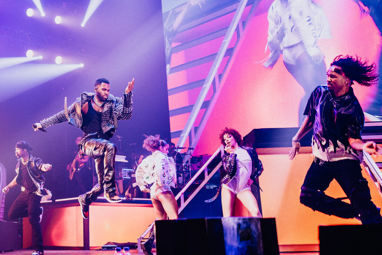 Der US-Popstar auf "Nu King World" Tour. – Jason Derulo.