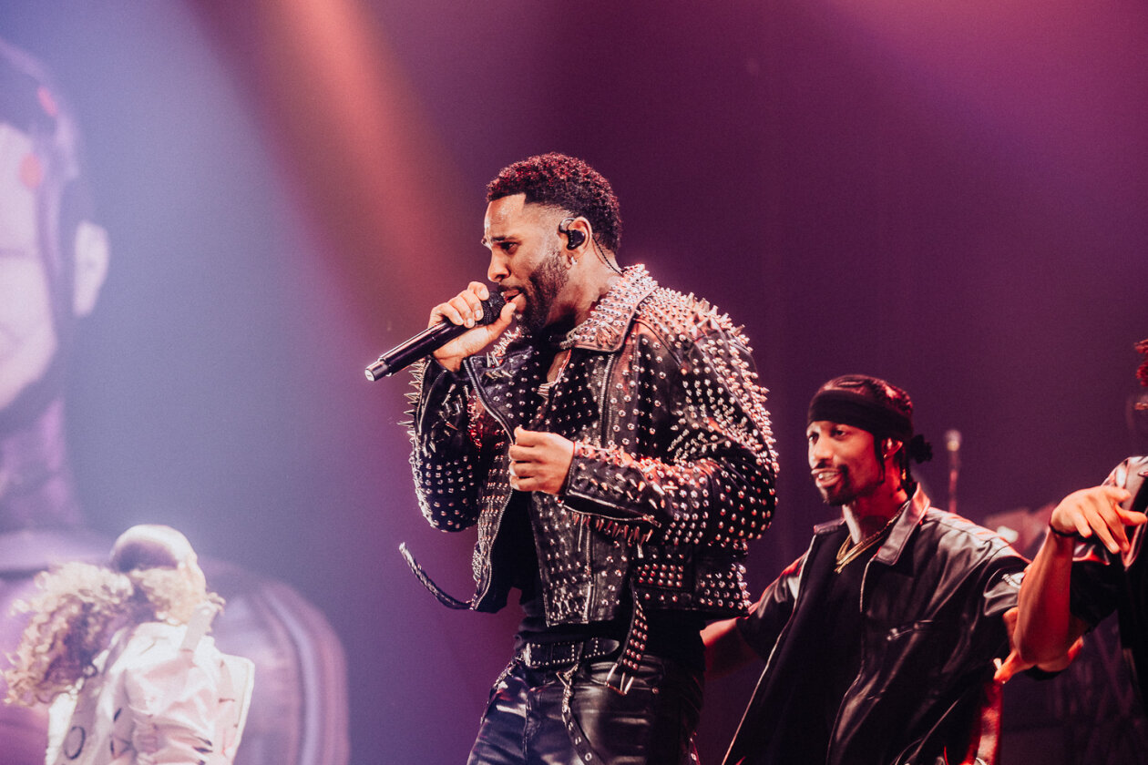 Der US-Popstar auf "Nu King World" Tour. – Jason Derulo.