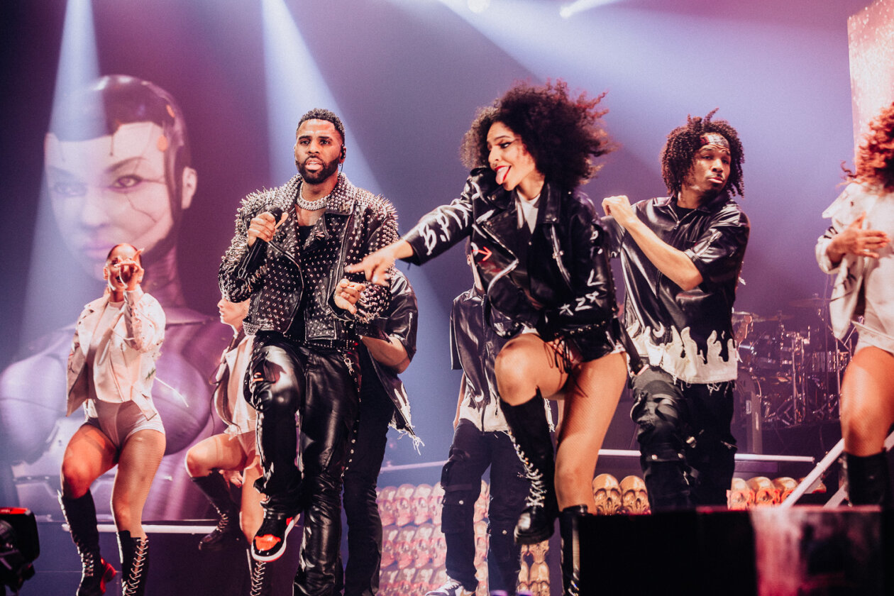 Der US-Popstar auf "Nu King World" Tour. – Jason Derulo.
